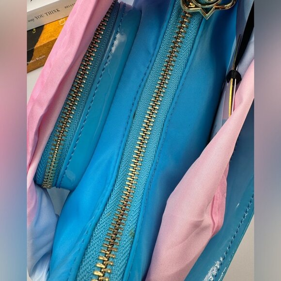 🆕 CHIARA FERRAGNI 🧿 NWT Vicky Eyelike Tote Bag - Borsa a Mano - Blue - Picture 16 of 16